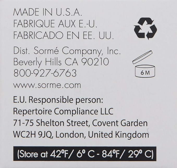 Sorme Cosmetics Eyeshadow Primer Under Shadow (0.18 oz), Hydrating Eye Primer Base for Crease Proof Eye Makeup, Under Eye Corrector, Cruelty Free Cream Eyelid & Under Eye Corrector