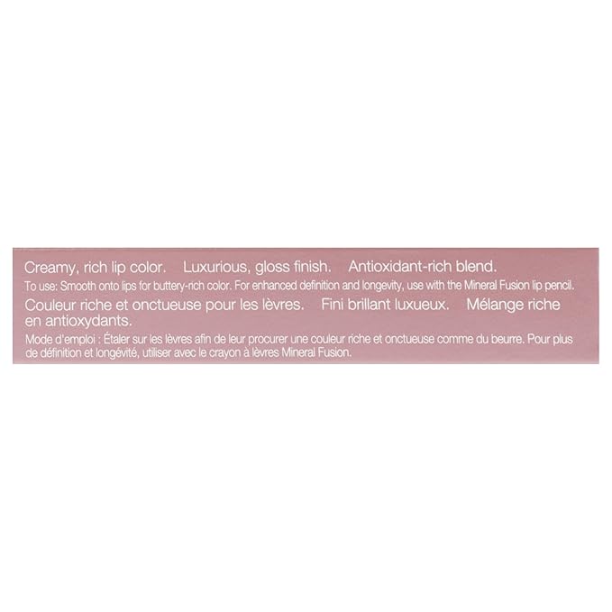 Mineral Fusion Lipstick Butter - Vine for Women - 0.06 oz Lipstick