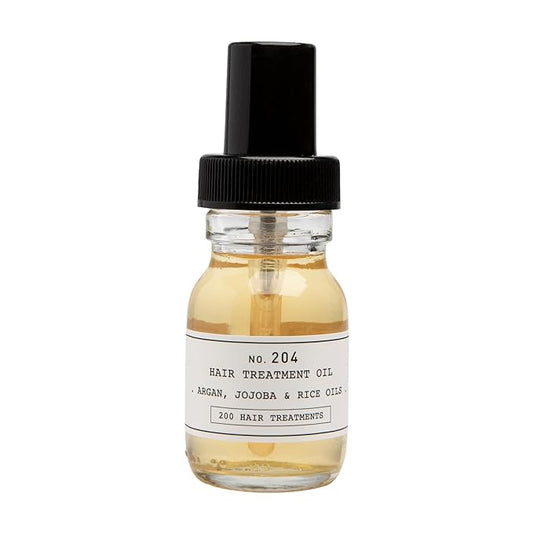 DEPOT No. 204 Hair Treatment Oil | Lightweight Anti-Frizz & Shine Hair Oil with Argan, Rice & Jojoba Oils | Smooths, Nourishes & Protects Hair | 1.0 fl.oz.