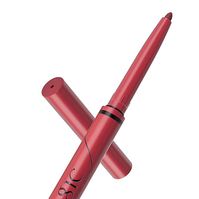 CCbeauty 6 Colors Matte Lip Liner Set, Waterproof and Long Wear Lipliner, Smudge-proof and Transfer-proof Lip Liner Pencil, Creamy Rich Color, Smooth Application, No Sharpener Required