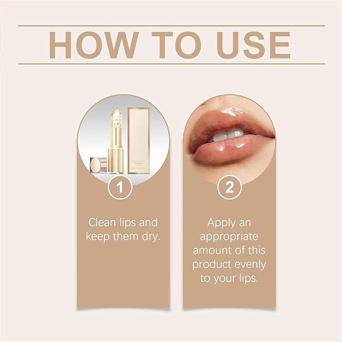 Consistent Lip Stick, Transferproof Color Changing Lipstick, Long Lasting & Moisturizing Glossy Shine Lip Gloss for Women (3pcs)