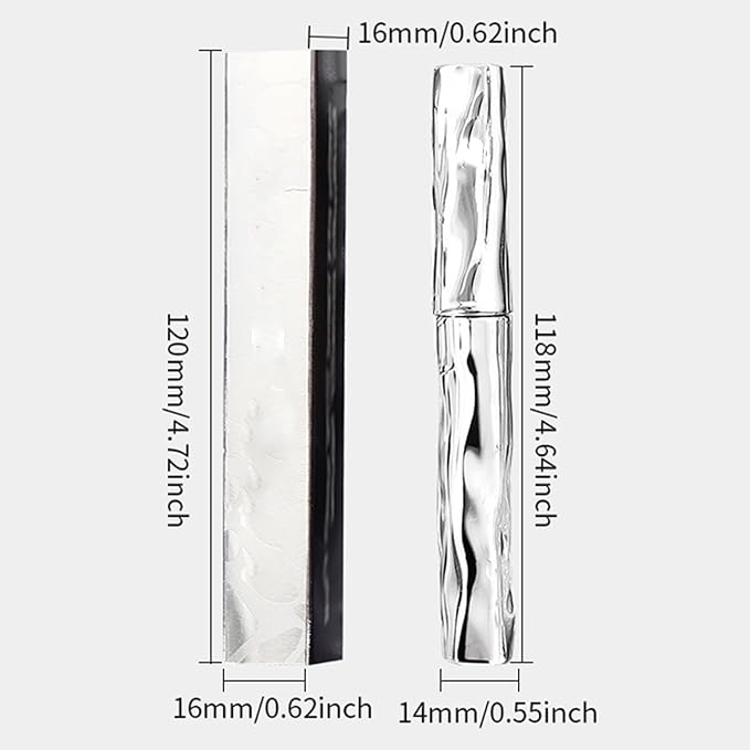 2 PCS Eyelash Primer, Tubular Eyelash Primer, Waterprooflong Curling Mascara, Natural and Non-smudged, Build Fuller Lashes