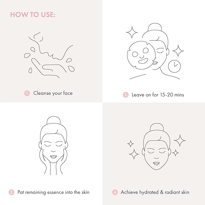 ESW Beauty Avocado Banana Milk - Hydrating Plant-Based Milk Face Mask - Moisturizing with Avocado & Banana for Dry, Sensitive & Combination Skin - Deep Hydration & Suppleness