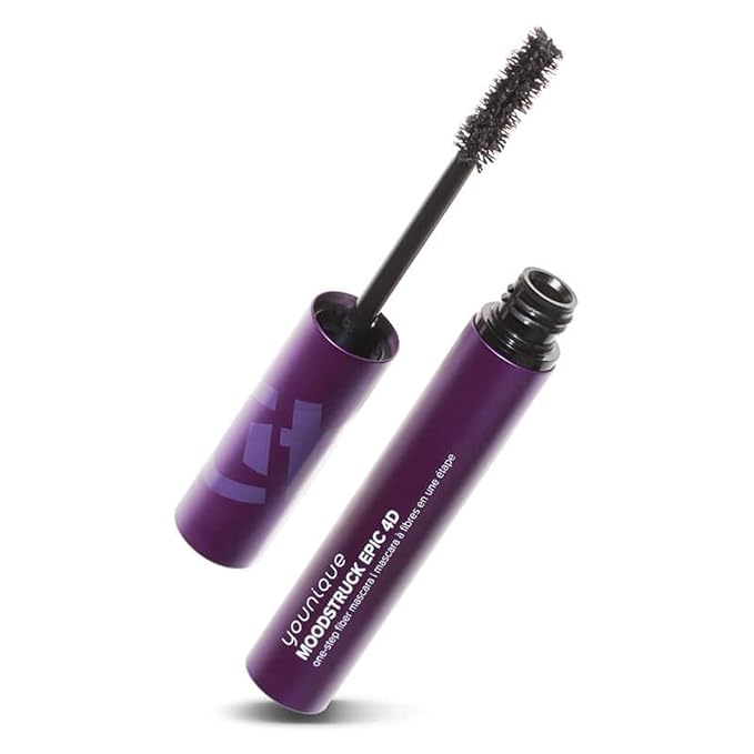 MOODSTRUCK EPIC 4D Fiber Mascara | Volumizing, Lengthening & Lifting Mascara | Waterproof, Smudge-Proof, Long-Lasting | Bold, Defined, Flake-Free Lashes | 7 ml