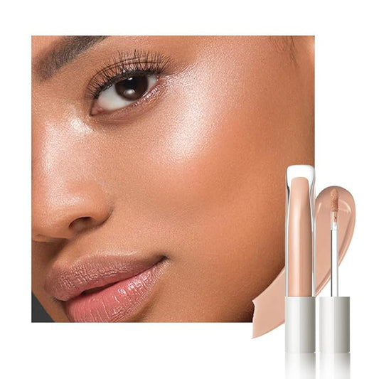 Kaely Liquid Concealer for Older Women, Under Eye Brightener Full Coverage Concealer for Dark Circles, Foundation Face Makeup Lightweight Waterproof, Color Corrector de ojeras, 08 Tan Natural