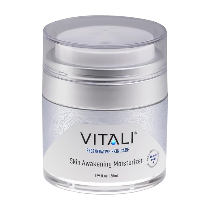 Vitali Skin Awakening Moisturizer – Lightweight Daily Body Cream for Hydrated, Smooth Skin, 5.07 fl oz
