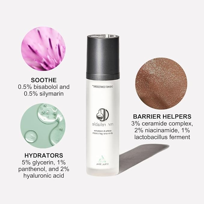 Chemist Confessions Mr. Reliable Lightweight Moisturizing Lotion for All Skin Types - 50ml