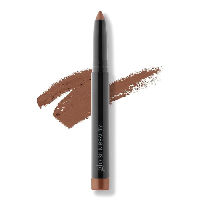 Glo Skin Beauty Cream Stay Shadow Stick (Wicker) - Multi-Purpose Eyeshadow Mineral Makeup Can Also Be Used as Liner on Lips or Cheeks, 12-Hours of Wear