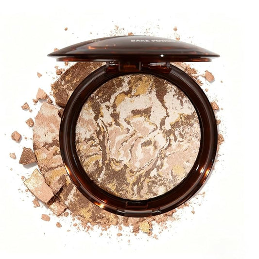 Oil Control Matte Perfection Face Powder Compact For Women, Matte Smooth Flawless Setting Powder Makeup, Polvo Compacto De Maquillaje, Waterproof Long Lasting, (Medium)