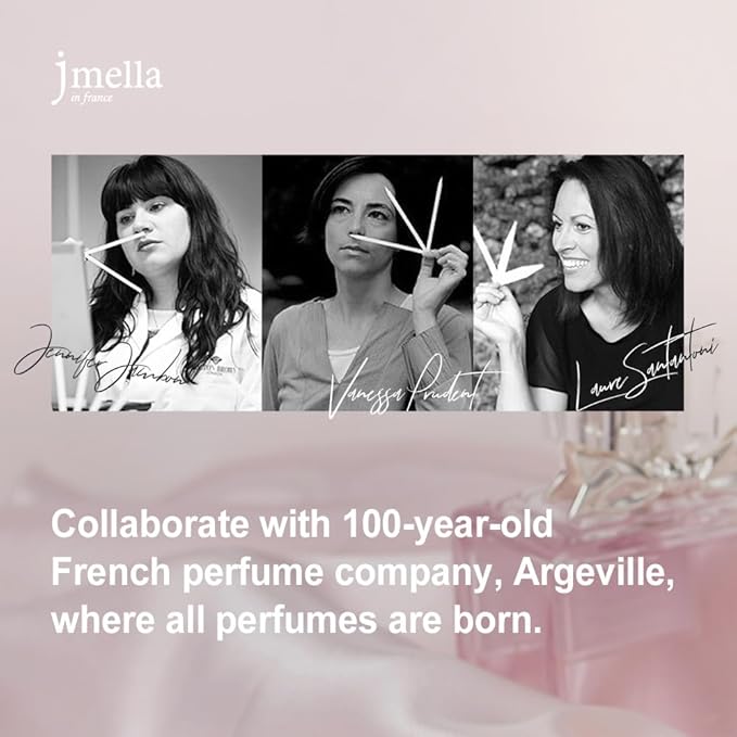 jmella IN FRANCE Sparkling Rose Conditioner with luxury frangrance- Chemical free- Strawberry leaf extract -4 types of plants oil -17 types of amino acid complex