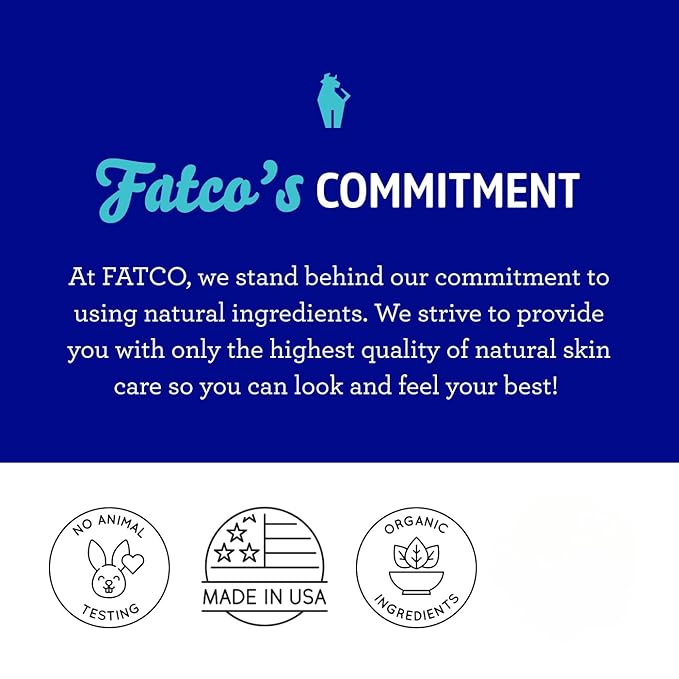 FATCO Stank Stop All Natural Deodorant with Tallow and Organic Coconut Oil – Grapefruit + Ginger (1.7 oz)