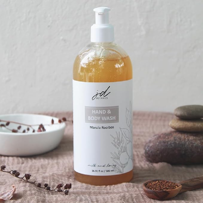 JDBotanics Marula Rooibos Hand and Body Wash (16.9 fl oz Large)