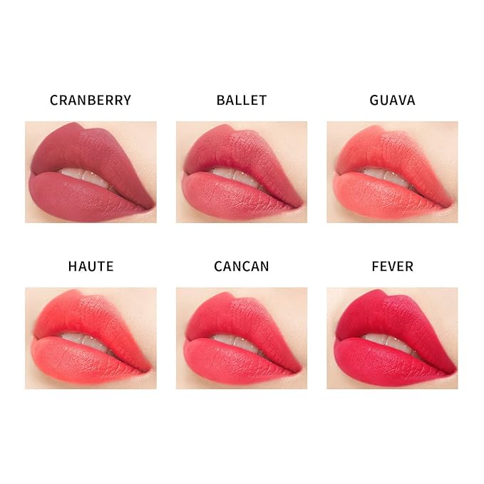 DEARDAHLIA Paradise Dream Velvet Lip Mousse (Bordeaux) - Lightweight Soft-Matte Lip Tint with Buildable, Long-Lasting Color, Whipped Mousse Texture, Vegan & Cruelty-Free. 0.21 Fl Oz
