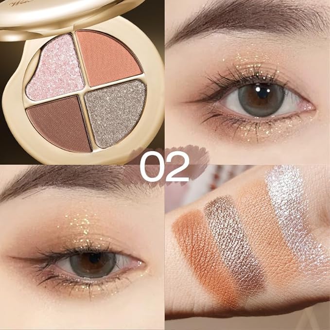 Glow Wardrobe Eye & Cheek Palette – Eyeshadow And Highlighter Makeup, Makeup Palette, Highlight Contour Makeup Palette, Blush For Cheeks And Eyes (2)