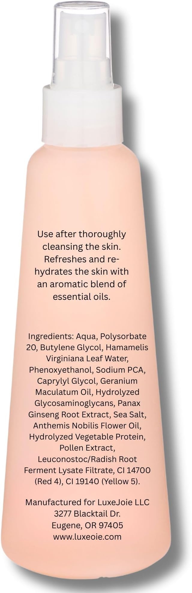 Ginseng Mineral Toner 8 oz