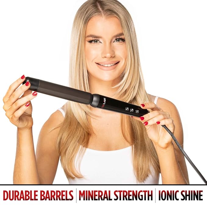 CHI Lava Interchangeable Hairstyling Wand, Versatile Hair Wand for Creating A Variety of Styles, Lower Temperature