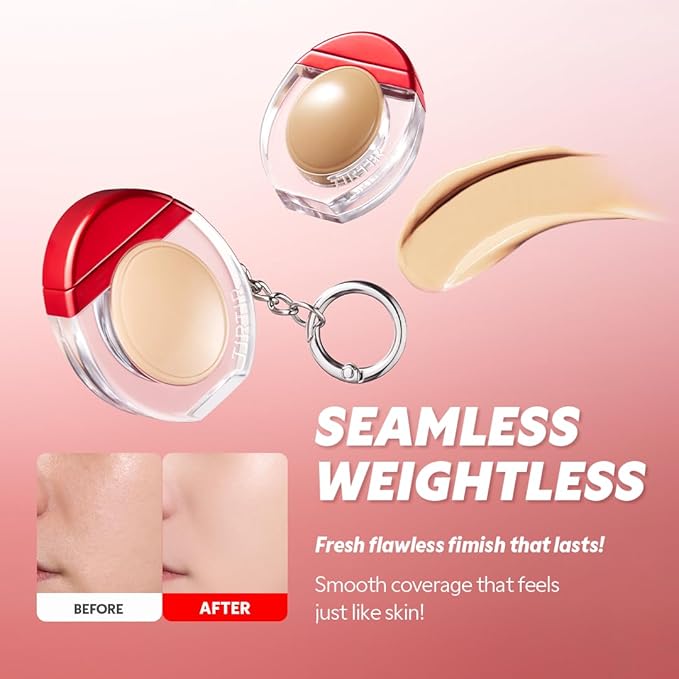 [*Mini Size*] TIRTIR Mask Fit Red Foundation | 72H Lasting Skin-Fit Korean Makeup with Skin-fit Satin Finish & Wide Shade Range, #25C Cool Taupe, 0.34oz