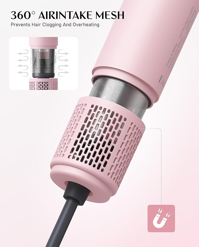 Fanttik Solo SonicDry H10 PRO 5X Faster Drying with 110,000 RPM Brushless Motor Hair Dryer, 56dB Low-Noise, 0.72lb Ultra-Light Blow Dryer, Ionic Tech for Travel, Home, Salon