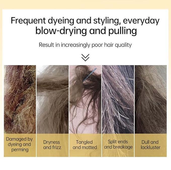 Hair Mask - 8s Revitalizes Hot Dyeing Damaged Hair Professional Keratin Treatment Instantly Smooths Frizz Daily Care Perm And Dye Repair Conditioner - 70 ml