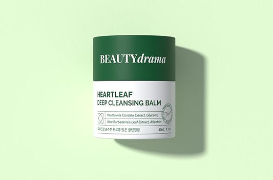 Heartleaf Deep Cleansing Balm – Soothing Makeup Remover with Houttuynia Cordata – For Sensitive & Oily Skin – 1.76FI Oz.
