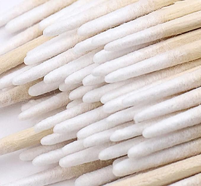 3500 pcs 4 Inch Pointed Cotton Swabs Precision Microblading Cotton Tipped