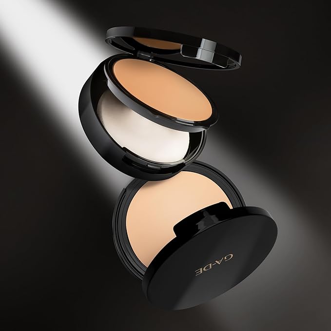 GA-DE High Performance Compact Foundation 4 - SPF, Lightweight, Full Coverage Makeup Powder Foundation - Camouflages Skin Imperfections - 0.4 oz