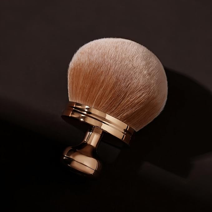 Extra Large Kabuki Body Self Tanner Brush - Blend & Blur Body Brush, Bronzer Tan Tanning Application for Flawless Body & Leg Tanner Makeup, Big Kabuki Tanning Applicator for Face