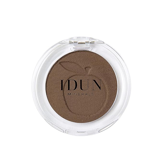 Mineral Single Eyeshadow for women - Shimmery Shades To Matte Tones - Ensure A Color-True, Pigmented And Crease-Resistant Result - Nstrot, Brownish Green, 0.12 Ounce