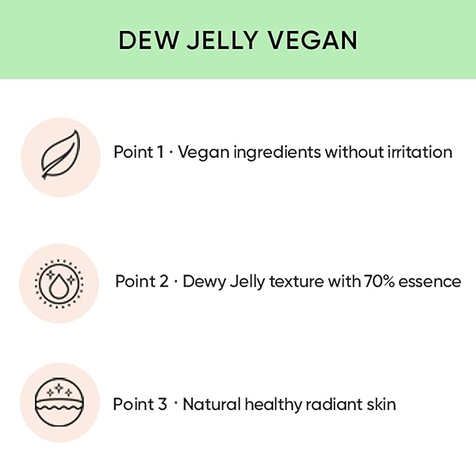 AMUSE SEOUL Dew Jelly Vegan Cushion Foundation (03 HONEY) | dewy, glow, long-lasting, double coverage, clean beauty, lightweight, natural look, foundation for sensitive skin, hydrating cushion
