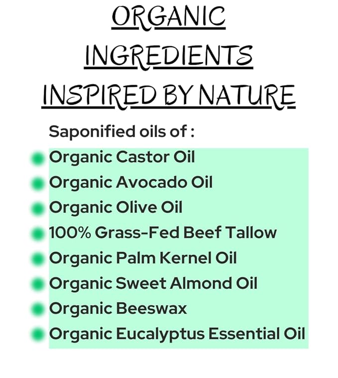 Sample Pack- Black Belt Defense-Lavender-Eucalyptus - Grass-Fed Beef Tallow and Organic Oils - Scented with Organic Essential Oils - Artisanal Bar Soap - 3 Pack - Each Bar Unique- (Sample Pack)
