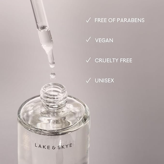 Lake & Skye 11 11 Body Oil Mini, 0.33 fl oz (10 ml) - Hydrating with Vitamin E & Sweet Almond Oil - Sheer & Uplifting Scent