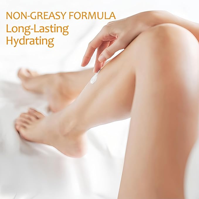 Turmeric & Vitamin C Cream Body Lotion for Dry, Dull Skin, 300 milliliters | Moisturizer Firming, Refreshing, Non-sticky - Scented Glow Body & Face Lotion, 24 Hour Moisture Milk Skin