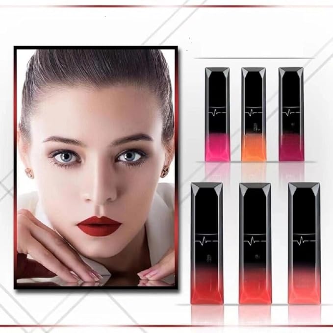 21 Colors Matte Liquid Lip Gloss - Non Transfer Proof, Long Lasting 10Hrs Glossy Lipstick, Kiss Proof & Hydrating Lip Stain Wear (9)