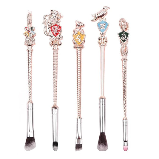 【2 Color Options】Harry Makeup Brushes Set for Women, Potter Makeup Gift Set, Magic Eye Shadow Eyeliner Blending Lip Brush - Brushes Holder Pot Not Included