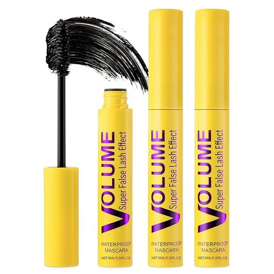 Bubble Mascara, Well-Defined Lashes And Enhances The Natural Look, Waterproof, Smudge-Proof, Waterproofcan Be Layered To Boost Curl (2PCS)