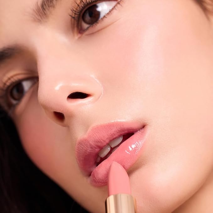 DEARDAHLIA Lip Paradise Sensual Lip Glow (Isabelle) - Weightless Hydrating Vegan Lipstick with Glossy Finish, Natural Radiant Glow & Shea Butter Nourishment. 0.11 oz