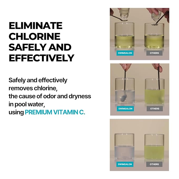 Chlorine-Removing Body Wash for Swimmers | Vitamin C | Hydrating & Refreshing | Sulfate-Free, Silicone-Free, Paraben-Free (10.58 oz / 300g, Pack of 1)