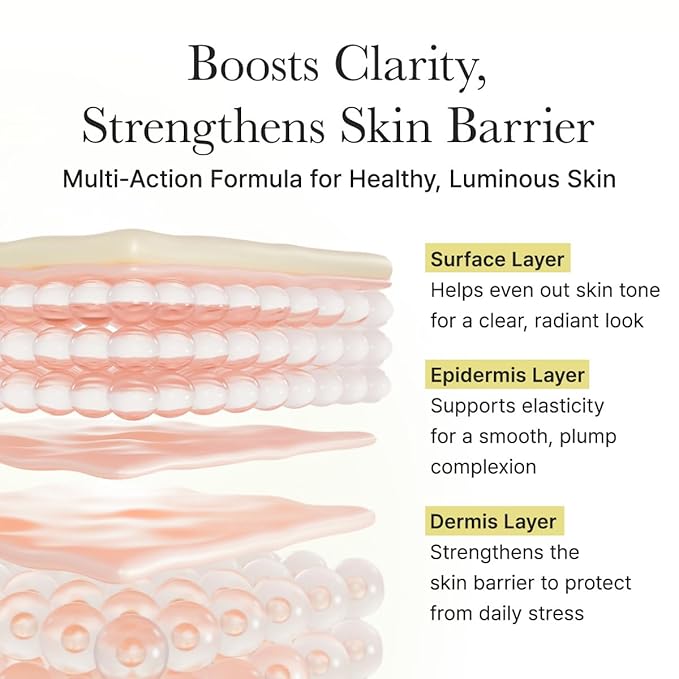 Arencia Vitamin C Booster Shot Serum with Glutathione, Niacinamide and Vitamin E for Glow Skin 1.01 fl oz