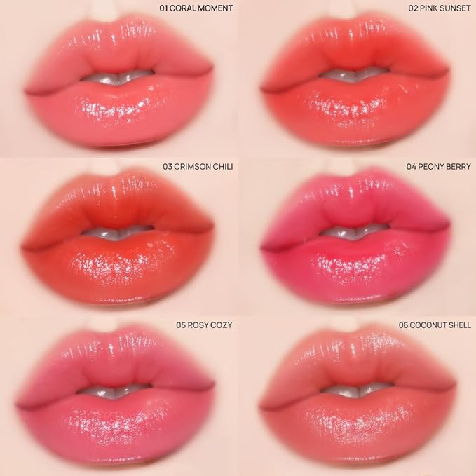 YNM Candy Gloss Balm 3g (09 MAUVE ROSY, 3g) (+9 colors) K-beauty, Tinted, Color Lipstick Balm, Glossy, Moisture, korean, Jello lips, Non-Sticky and Long-lasting