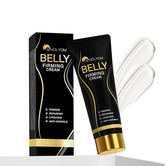 B Flat Belly Firming Cream - Premium Skin Tightening Cream for Stomach，Thighs & Butt， Skin Smoothing Moisturizer for Women and men, 4.02 fl oz