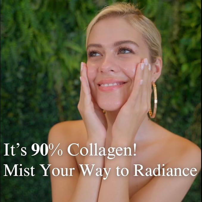 Collagen Essence Mist – Hydrating Anti-Aging Face Spray for Skin Barrier & Glow, (2.7 fl oz)