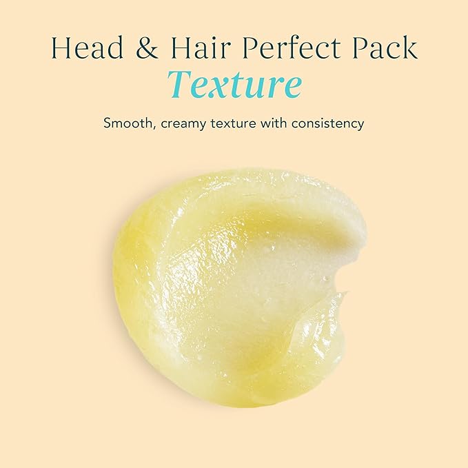 CELGEN] Head & Hair Perfect Pack – Deep Repair & Conditioning Hair Mask with Keratin, Collagen & Ceramides, Damaged or Dry Hair Treatment, 6.76 Fl. Oz./ 200ml