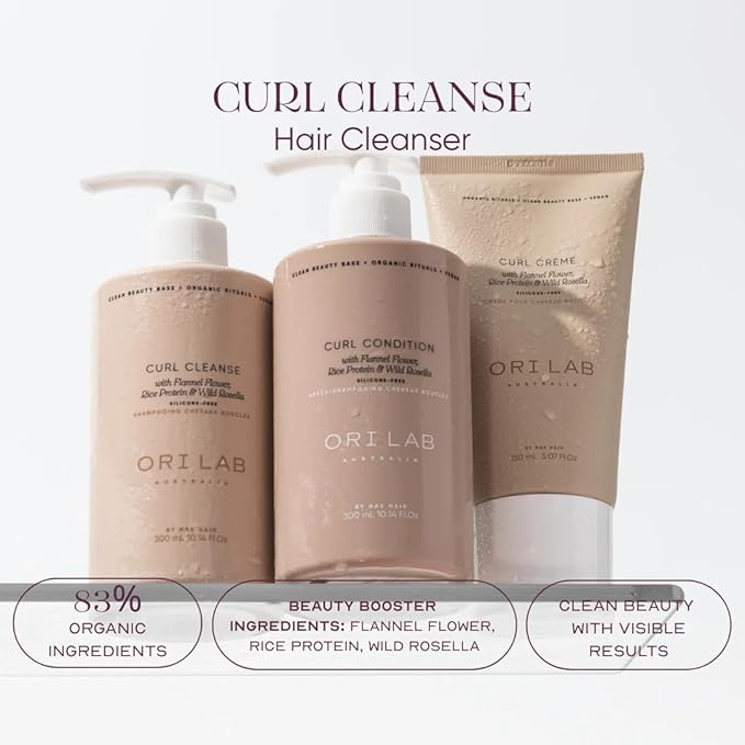 Curl Cleanse 300ml - Silicone-Free Shampoo