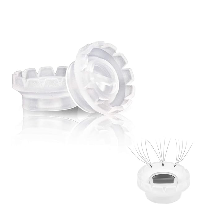 400 Pcs Eyelashes Extension Volume Lashes Fan Blossom Cups,Quick Blossom Cup,Glue Holder and Lash Organizer Tool,for Eyelash Grafting, Nail Art, Quick Volume Lash