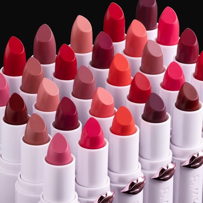 wet n wild Mega Last High-Shine Lipstick Lip Color, Infused with Seed Oils For a Nourishing High-Shine, Buildable & Blendable Creamy Color, Cruelty-Free & Vegan - Crimson Crime