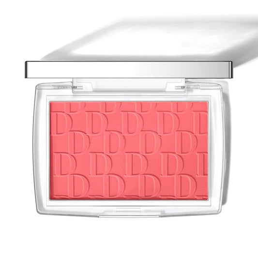 KYDA Powder Blush, Radiant Glow Face Blusher, Blendable Formula, Lasting Moisturizing, Ultra Fine Lightweight Texture, Cherry