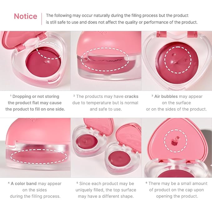 dasique Souffle Color Pot #15 Lavender Potage Official 0.22 Ounce Makeup Blush, Buildable, Build-In Mini Brush, Multi-Use For Cheek and Lip