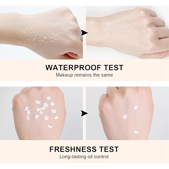 Mineral Setting Powder, SPF 35, Sunscreen White Face Loose Blurring FinishingPowder, Sheer Coverage, Weightless and Oil Control, Extend Base Makeup (#03 White Setting Makeup)