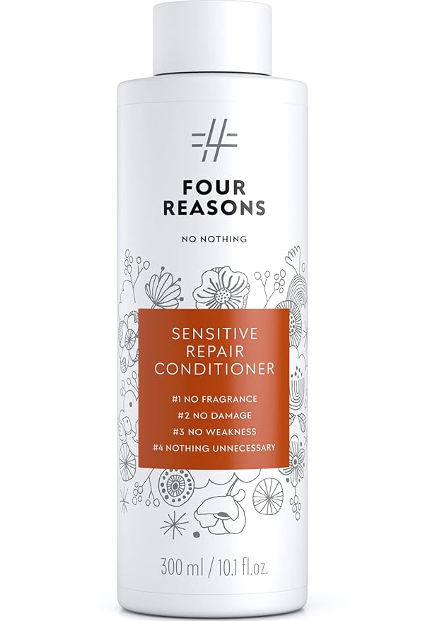 No nothing Very Sensitive - Repair Conditioner - 100% Vegan, Hypoallergenic, Fragrance Free, Paraben Free – 10.15 oz (New Packaging)