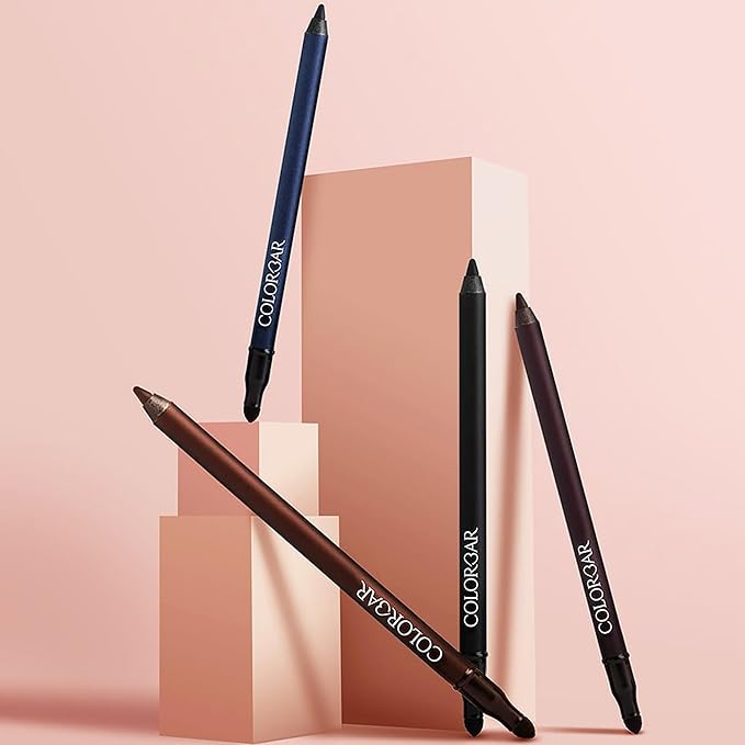 Just Smoky Eye Pencil - Eyeliner Pencil with Built-in Smudger - Waterproof Formula - Matte Finish - 001 Just Black - 0.04 oz